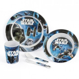 Set de masa pentru copii 5 piese Star Wars Rogue One Lulabi, Multicolor, Seturi masa