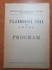 Program Filarmonica Ceha Praga, Anii '50, 22 Pagini - Revista Concertistica de Colectie