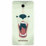 Husa silicon pentru Xiaomi Remdi Note 3, Fierce Polar Bear Winter