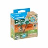 PLAYMOBIL Wiltopia - Koala cu Pui &icirc;n Copac, Set Construcție Sustenabil, Accesorii &amp; Card Cunoștințe, +4 Ani