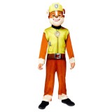 Costum Rubble Deluxe, Patrula catelusilor pentru baieti 3-4 ani 104 cm