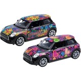 Masinuta die-cast goki mini cooper hatch, 3+ ani