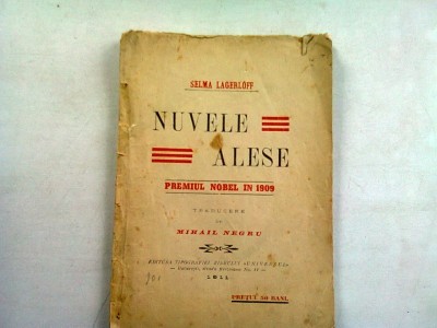 NUVELE ALESE - SELMA LAGERLOFF foto