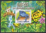 Sao Tome și Principe 2015 - Broaște din pădurea tropicală, Colita, MNH
