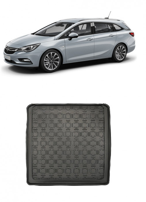Covoras cauciuc portbagaj tavita Opel Astra K 2015-2020 combi break