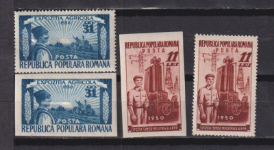 EXPOZITIA TEHNICA INDUSTRIALA SI AGRICOLA 1951 LP. 276 MNH foto