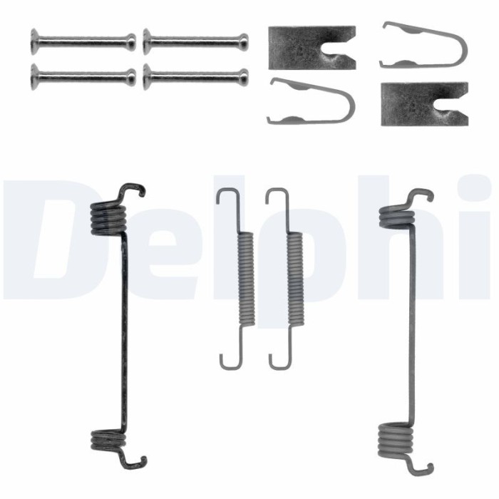 DELPHI LY1350 set accesorii, saboti frana parcare