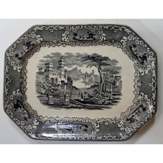 PLATOU DECORATIV LITNER &amp;amp, AMP, Co, Secol 19
