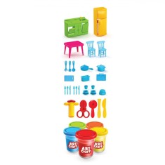 Set de joaca Plastilina Shopiens&amp;reg; Kitchen cu 30 de accesorii foto