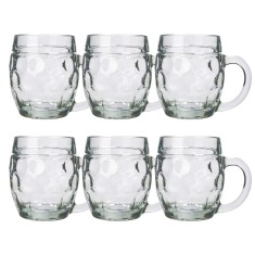 Bierglas, Bierkrug, Ma&szlig;krug, Bierseidel 6er Set Biergl&auml;ser, T&uuml;binger - 0,4 Liter