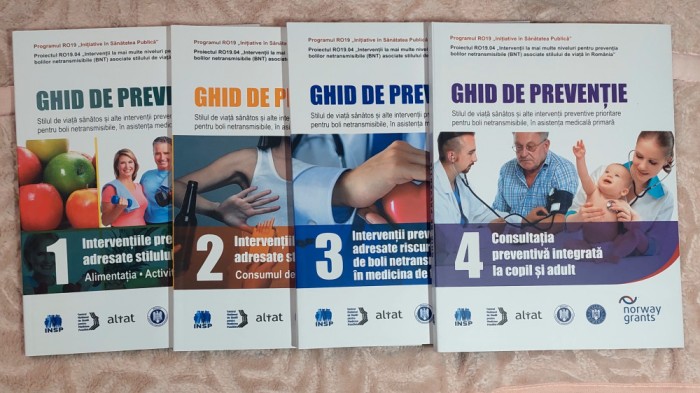 Ghid de preventie Volumele 1; 2; 3; 4