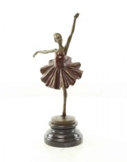 Balerina-staueta din bronz cu un soclu din bronz BG-47