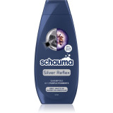 Schwarzkopf Schauma Silver Reflex șampon pentru neutralizarea tonurilor de galben pentru păr &icirc;n nuanțe reci de blond, decolorat sau șuvițat 400 ml