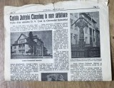 ZRE Ziarul Interbelic - Voluntarul Bucovinean - Articol Liceul Industrial 1 pagina campulung Moldovenesc