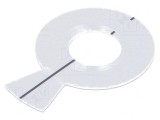 Indicator Autoadeziv Aluminiu 23mm