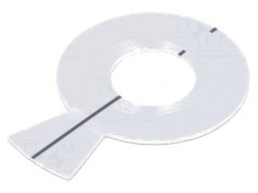 Indicator Autoadeziv Aluminiu 23mm