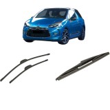 Cumpara ieftin Set 3 stergatoare MAZDA 3 Hatchback Van (BM) 2015-2016, pentru parbriz si luneta, Bosch Twin-Aerotwin
