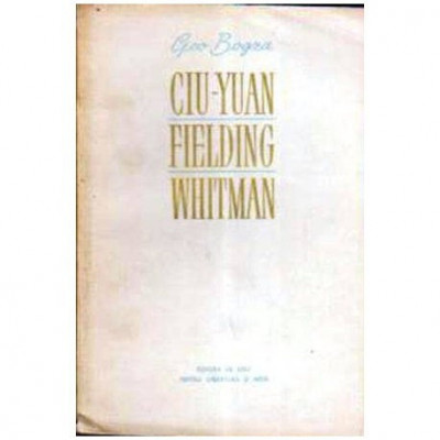 Geo Bogza - Ciu-Yuan, Fielding, Whitman - 106041 foto