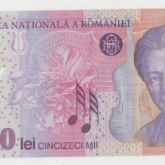 M1 - Bancnota Romania - 50000 lei - emisiune 2000 - necirculata