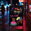 Panou LED publicitar, 40x60 cm, rescriptibil, reclame luminoase efect neon, ProCart