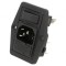 Conector alimentare AC soclu IEC 60320 10A 250V