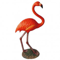 Decoratiune gradina, polirasina, flamingo, 57x26x107 cm GartenVIP DiyLine foto