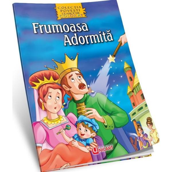 Frumoasa adormita (povesti clasice de colorat)