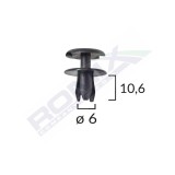 CLIPS FIXARE PENTRU OPEL 6X10.6MM - NEGRU SET 10 BUC 62036