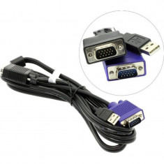 Cablu KVM Trendnet TK-CU06 USB/VGA 1.8 m foto