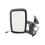 Oglinda exterioara Mercedes Sprinter 208-416 01.1995-2006 partea stanga BestAutoVest geam crom convex, carcasa neagra reglare electrica cu incalzire,