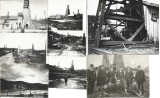 A4000N C&acirc;mpurile petrolifere cu sonde de la C&acirc;mpina, 1902, lot de 8 fotografii