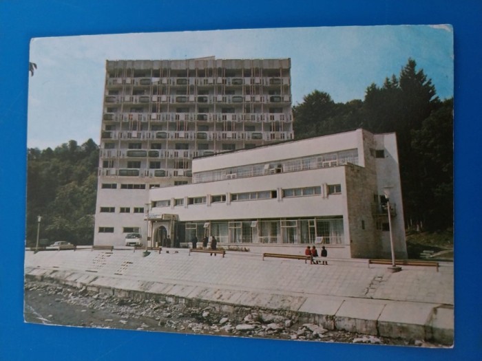 CPIB 23183 CARTE POSTALA - BRADET, JUD. ARGES. SPITALUL DE RECUPERARE, CIRCULATA, 1985, STAMPILE, TIMBRU