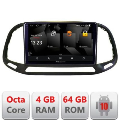 Navigatie Fiat Doblo 2015-2018 5510-DOBLO15 Android Octa Core 720p 4+64 DSP 360 camera carplay android auto CarStore Technology foto