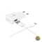Incarcator Retea cu Cablu USB-C Samsung EP-TA200W + DG970BWE 15W 2A 1 x USB-A Alb GP-PTU020SOBWQ