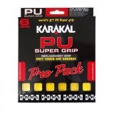 Cumpara ieftin Set gripuri Karakal PU Super Grip - 6 bucati galben