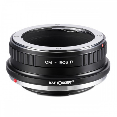 Adaptor montura K&amp;amp;F Concept OM-EOS R de la Olympus la Canon EOS R KF06.385 foto