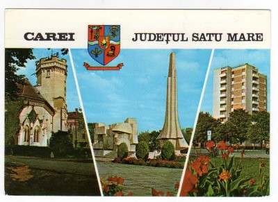 CAREI JUDETUL SATU MARE MOZAIC foto