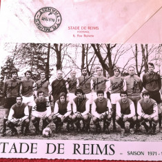 Foto fotbal - STADE DE REIMS (Franta) sezonul 1971/1972