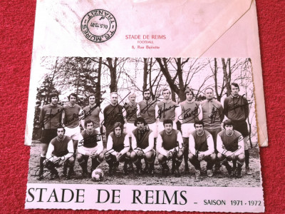 Foto fotbal - STADE DE REIMS (Franta) sezonul 1971/1972 foto