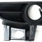 Grila bara fata Fiat Panda, 09.2003-12.2012, Dreapta, 735357172, 300327-4 cu locas pentru proiectoare, Model Dynamic/Emotion