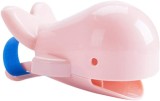 Ornament Baterie pentru Apa in Forma de Balena cu Doua Pozitii de Ghidare a Apei - Pentru Copii Compatibil Universal Baie sau Bucatarie, Roz, CBD CORA