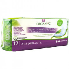 Absorbante Normale pentru Incontinenta din Bumbac Organic 12 bucti Organyc