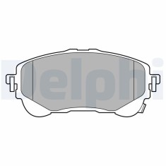 DELPHI LP3609 set placute frana,frana disc foto