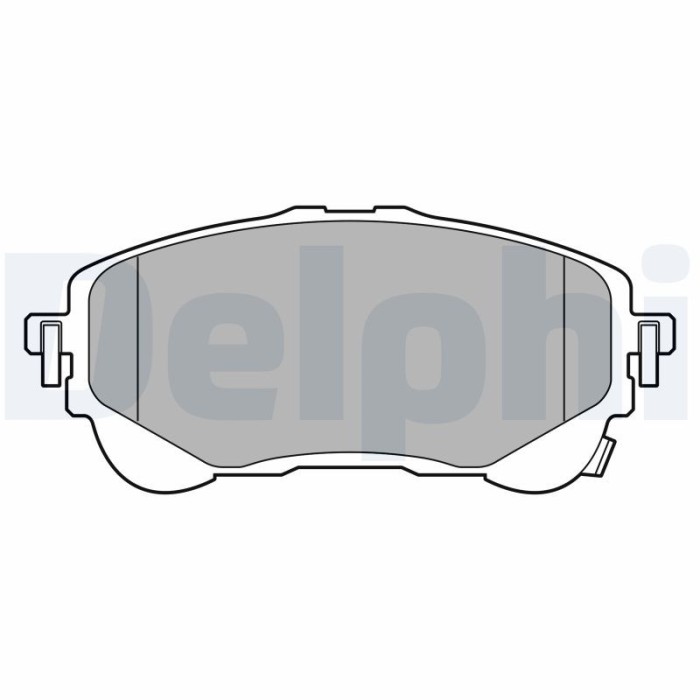 DELPHI LP3609 set placute frana,frana disc