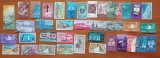 EGIPT-''LOT 40 TIMBRE -Pasta-aeriana''-F. VECHI''-stampilat-vezi-Scan