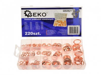 Set 220 saibe de cupru, GEKO G02821 foto