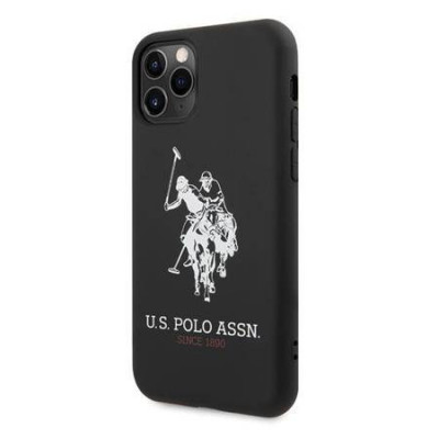 Husa Originala U.S. Polo Big Horse iPhone 11 Pro Negru - USHCN58SLHRBK foto