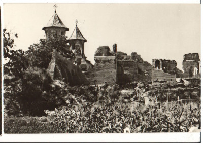 CPIB 16815 CARTE POSTALA - TARGOVISTE. RUINE ALE CURTII DOMNESTI foto