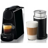 Pachet Espressor Nespresso De&amp;#039;Longhi Essenza Mini EN85.BAE, 1450W, 19 Bar, + Aparat pentru spumare lapte Aeroccino 3 Negru, 0.6L, Negru + set cap