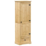 Cumpara ieftin Sifonier Corona, 55x38x170 cm, lemn masiv de pin